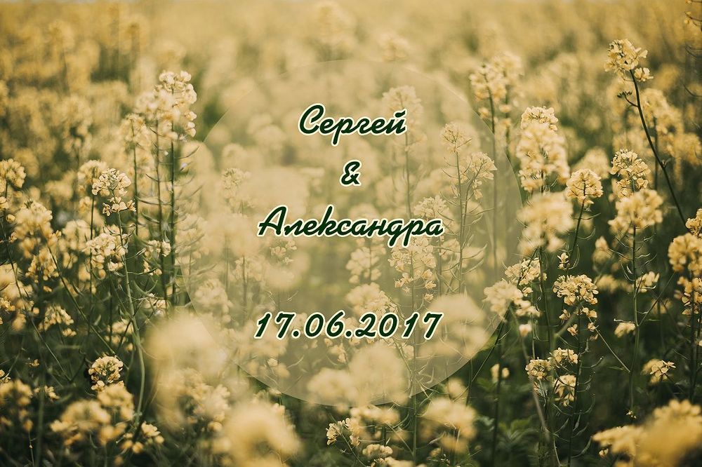 Сергей и Александра
