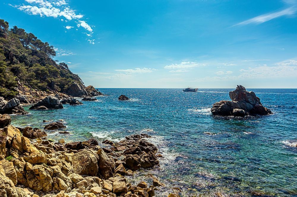 Tossa de Mar после рассвета..