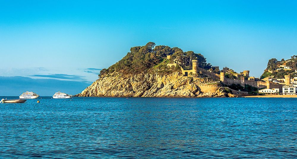 Tossa de Mar после рассвета..