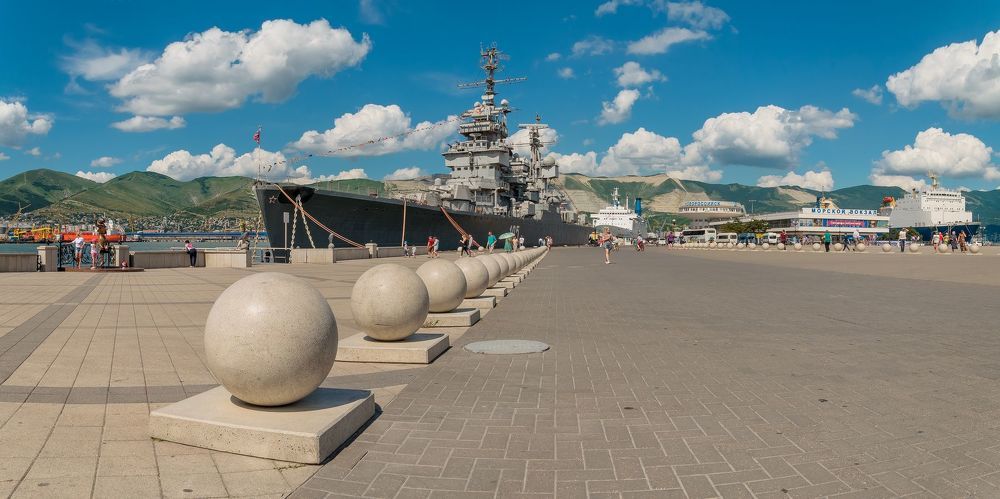 Летний Новороссийск.