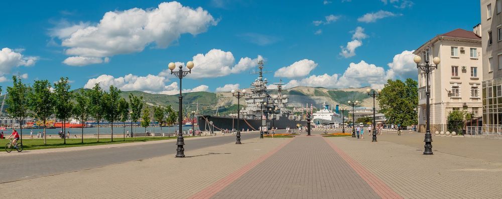 Летний Новороссийск.