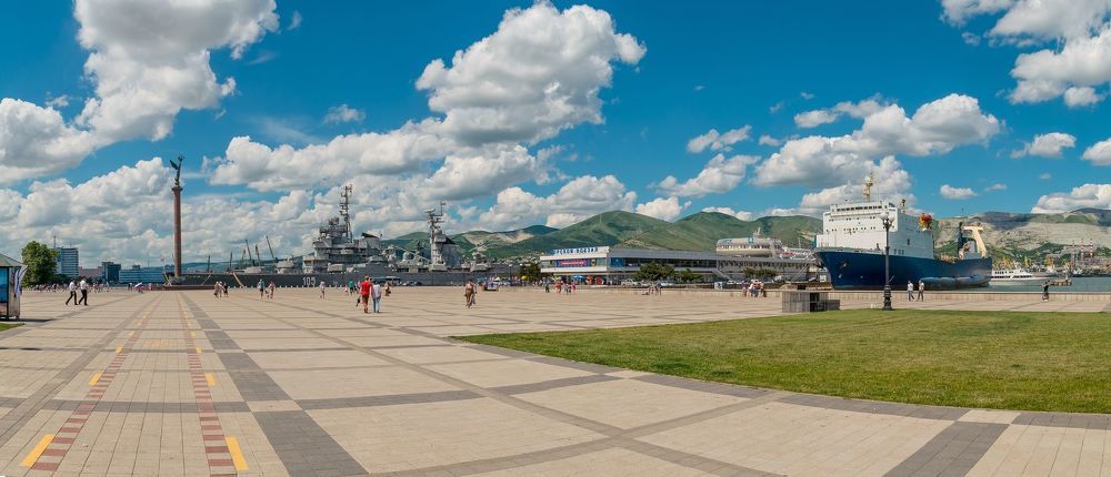 Летний Новороссийск.