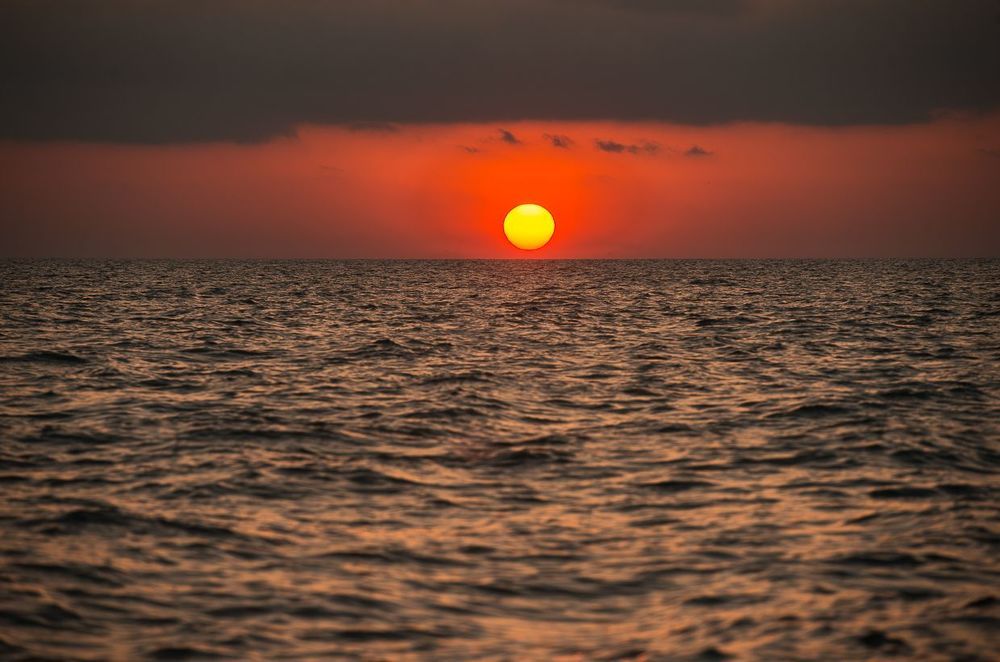 Sunset in Kobuleti