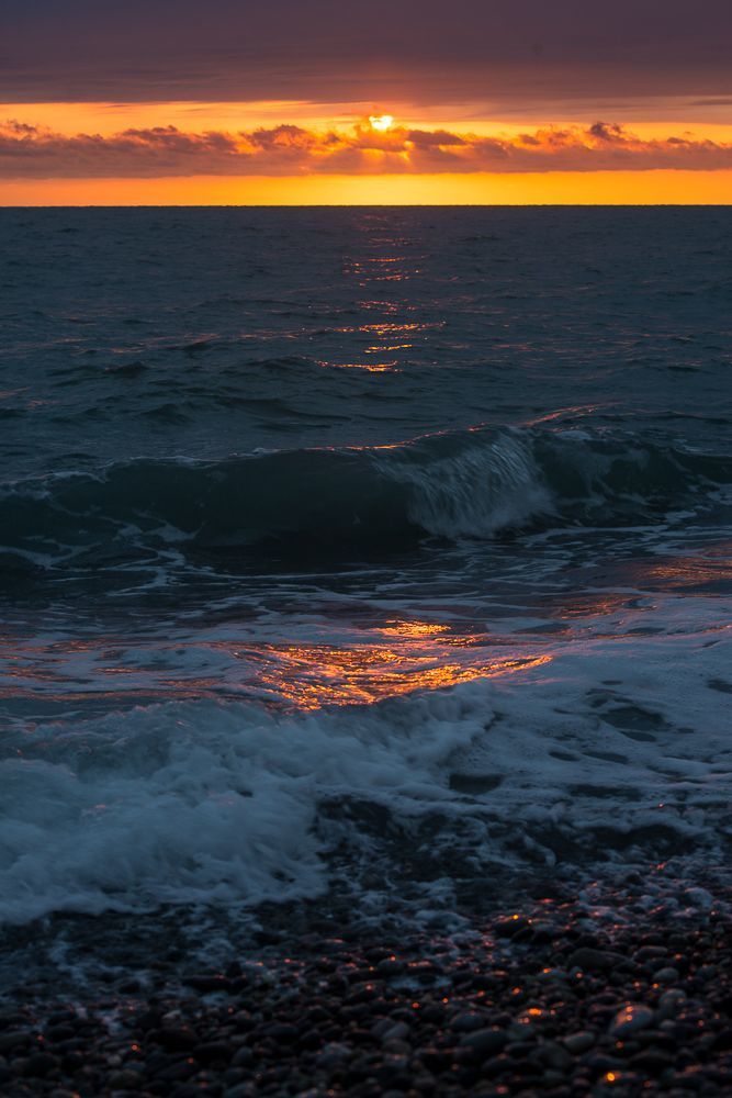 Sunset in Kobuleti