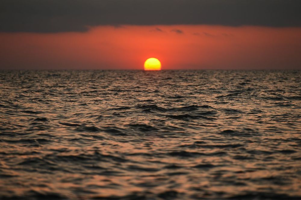 Sunset in Kobuleti