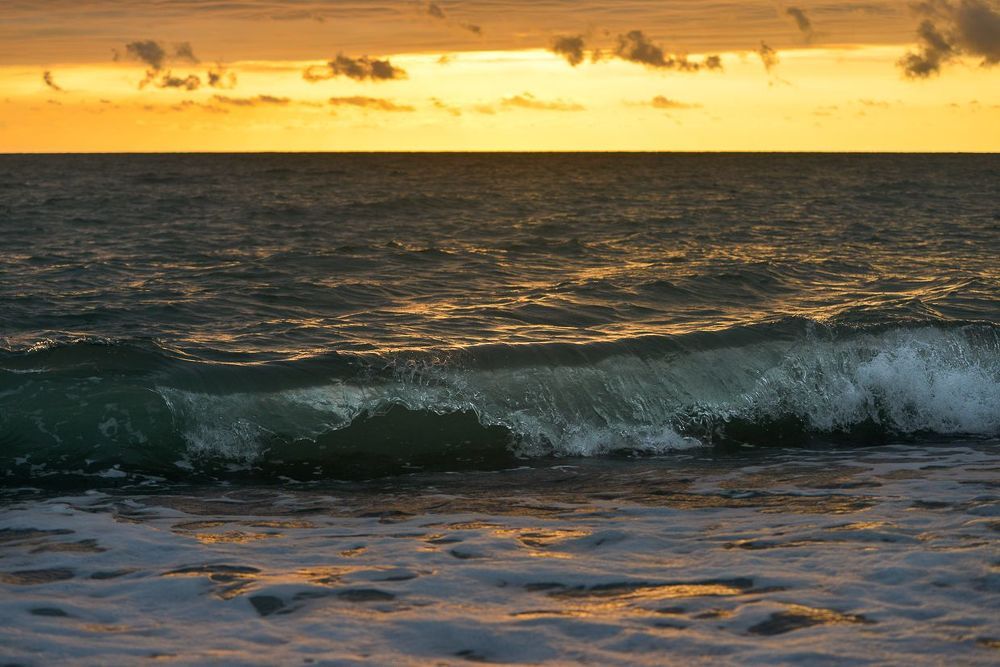 Sunset in Kobuleti