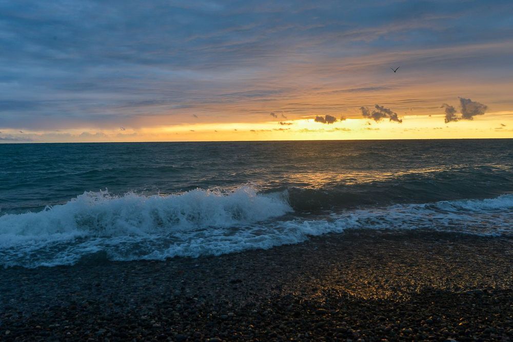 Sunset in Kobuleti