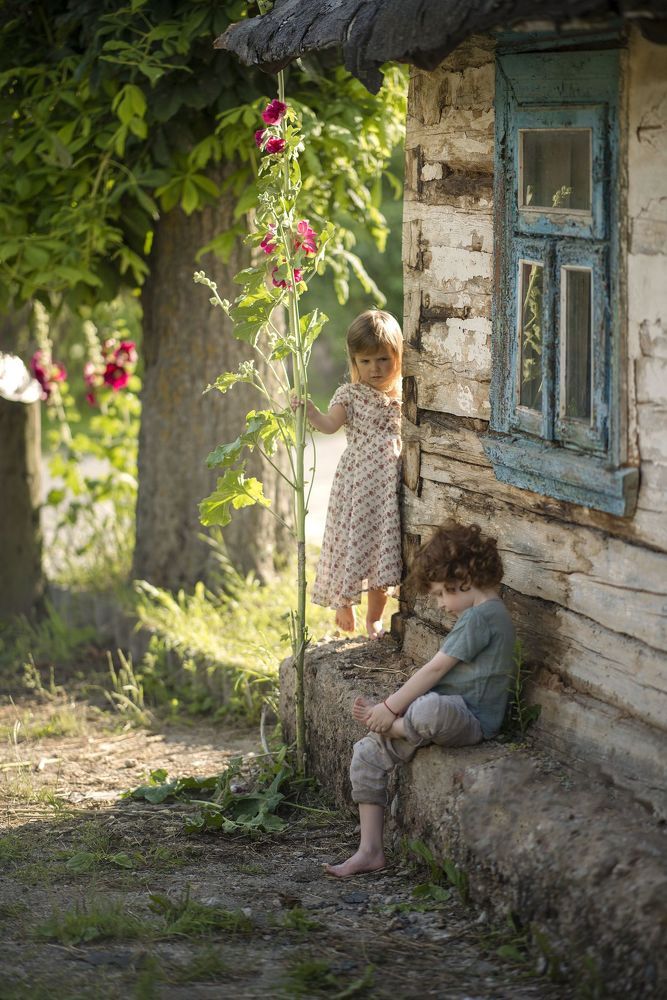 Лето в деревне