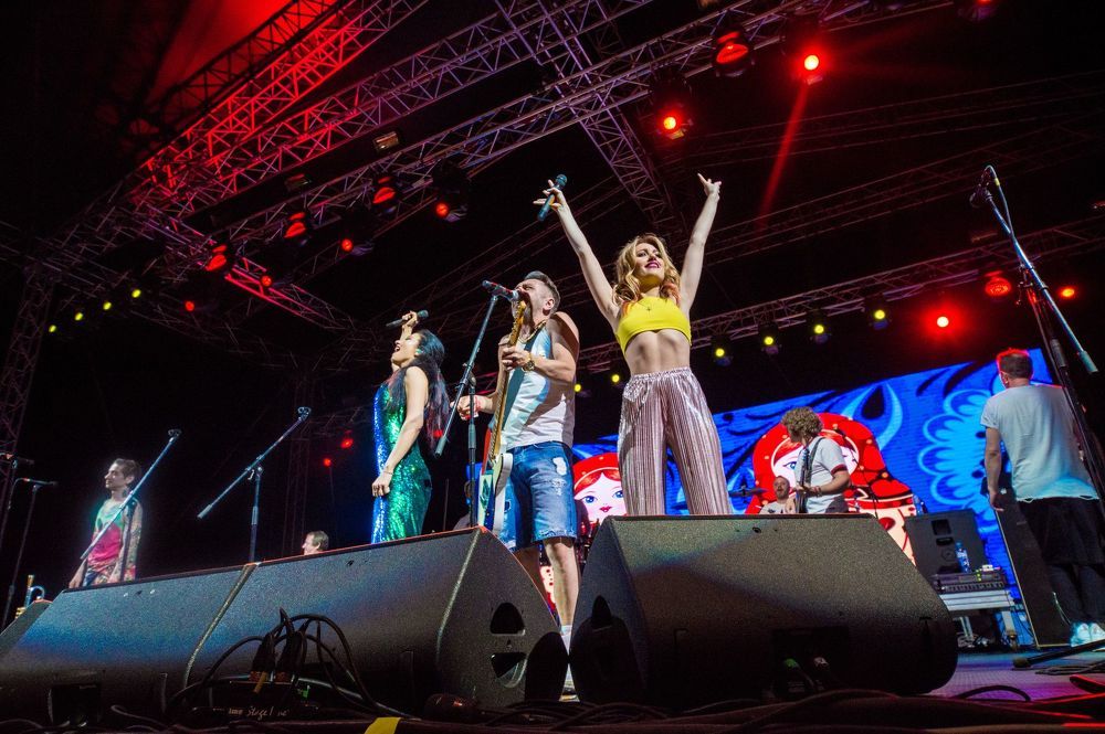 Выступление Группировки Ленинград на Tbilisi Open Air 2017.