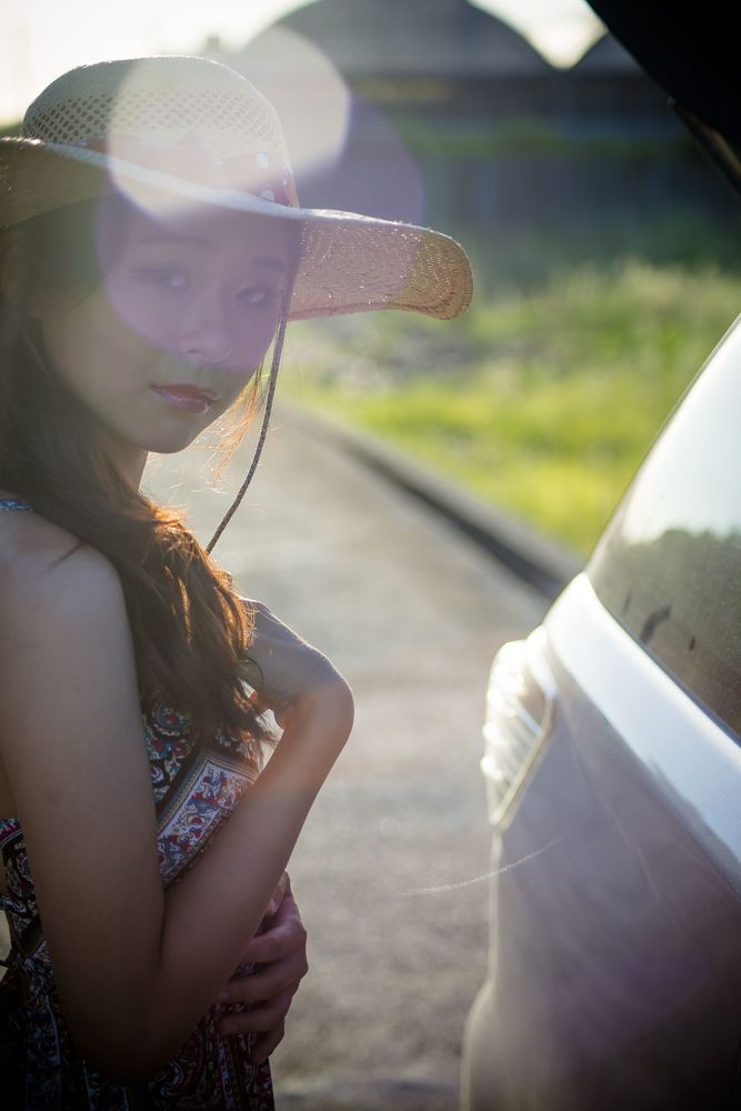 The dress in the lotus
