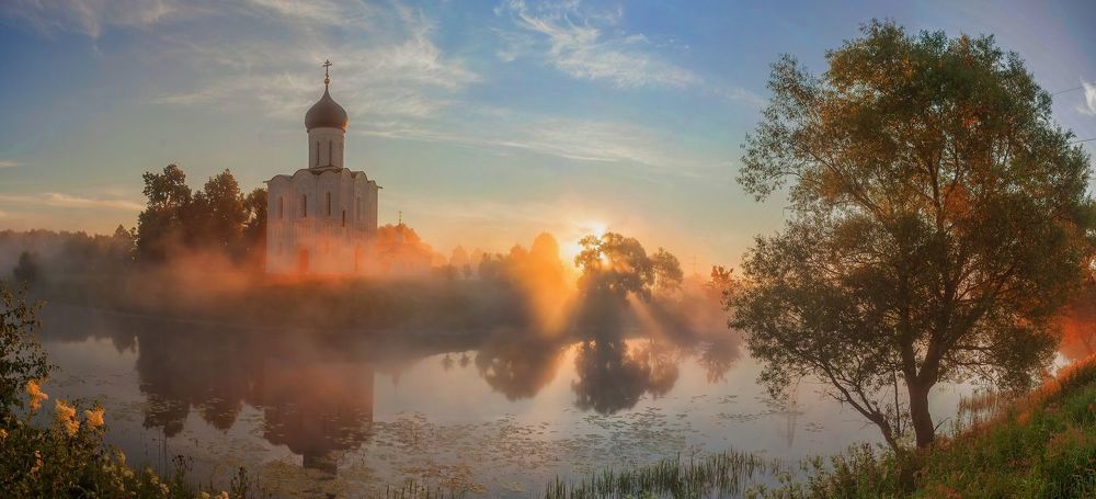 предрассветный туман