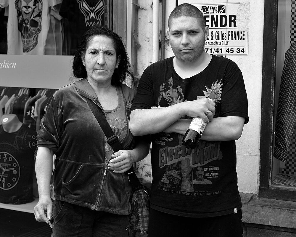 People from the city Charleroi(Belgium).
