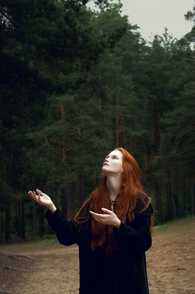 Contemporary slavic witch