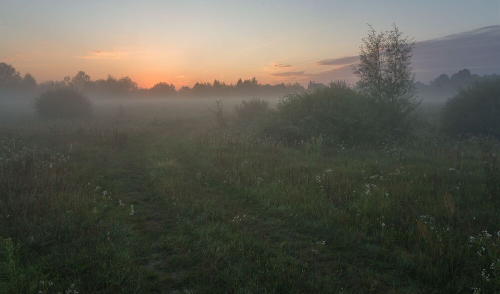августовский рассвет....