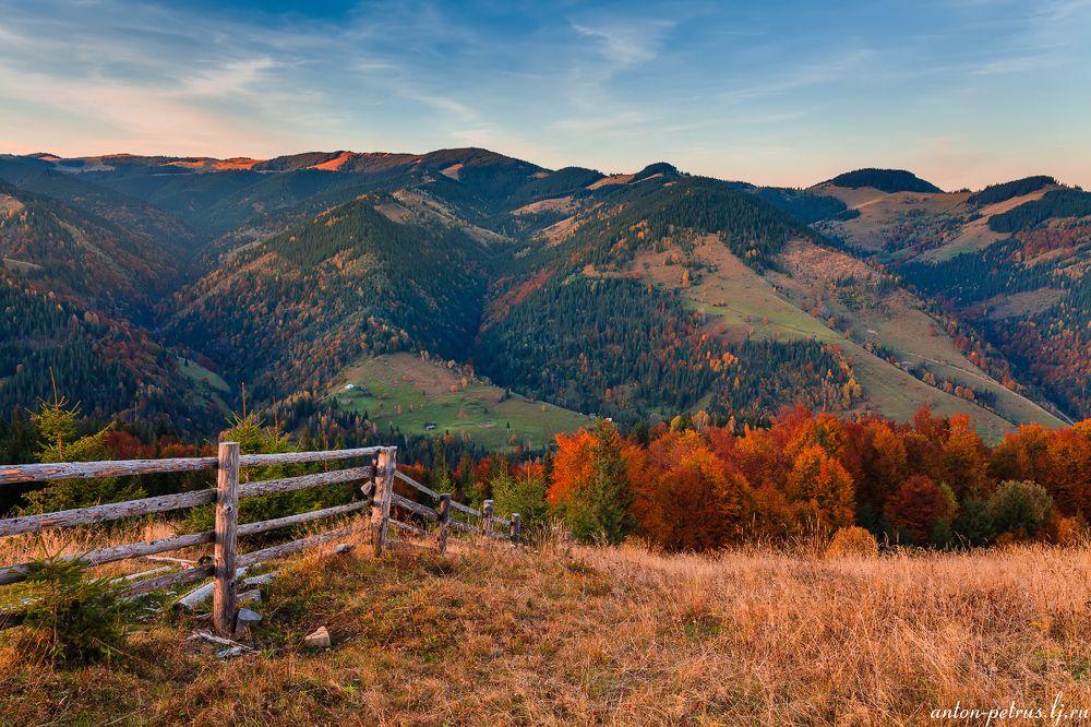 Осеннее пламя Карпат