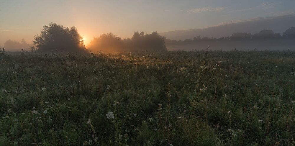 августовский рассвет....