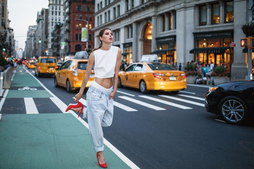 Give a girl the right shoes , and she can conquer the world