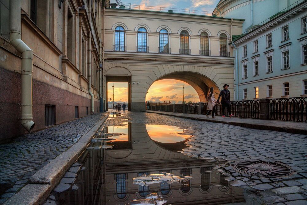 утренняя прогулка. СПб. сентябрь