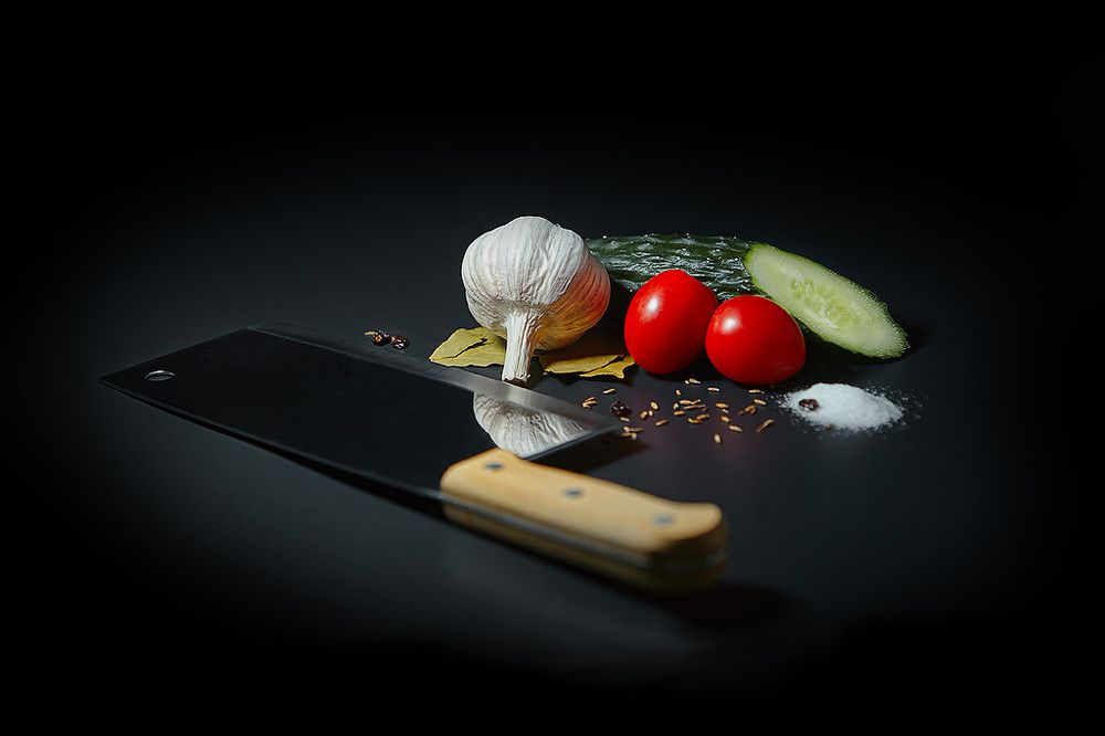 Китайский классический кухонный нож