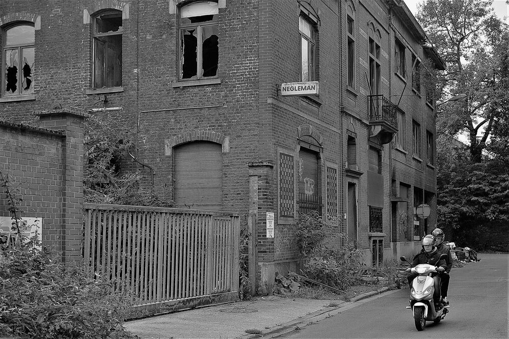 The most marginal city of Europ:Charleroi.