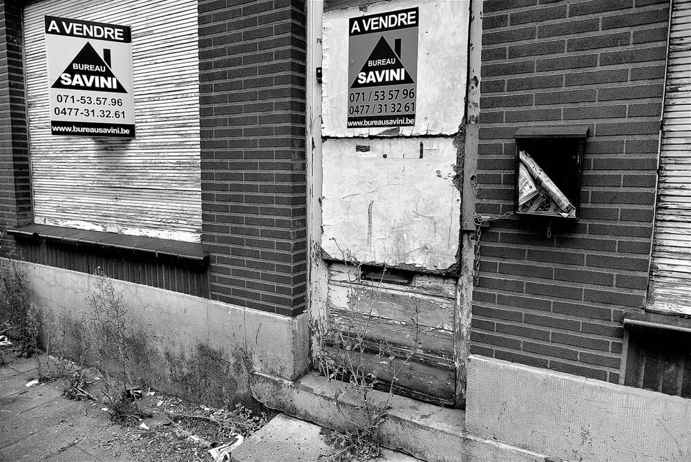 The most marginal city of Europ:Charleroi.