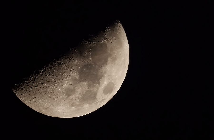 the moon