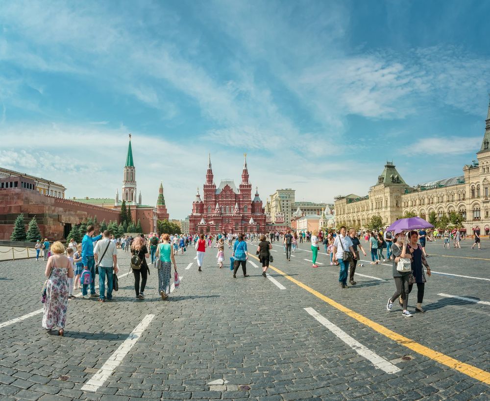 Прогулка по Красной площади.