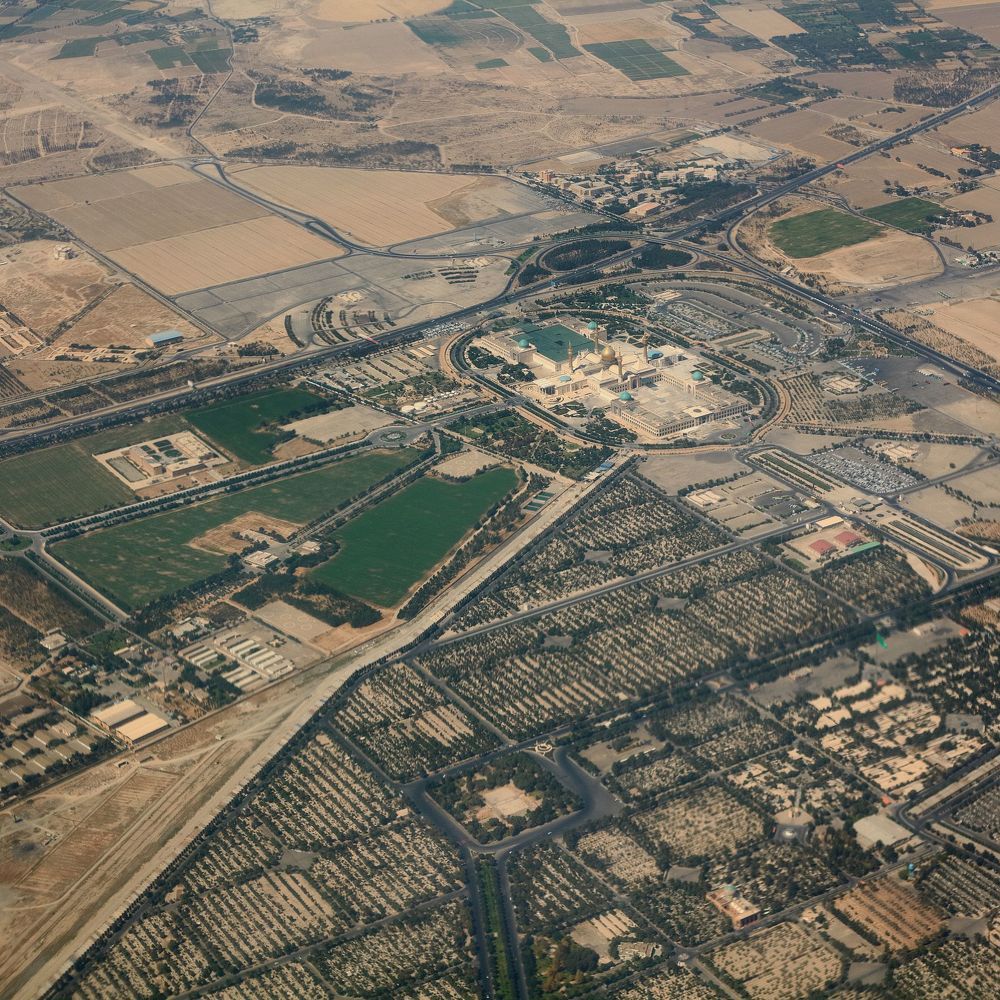 Flight to Tehran, Iran
