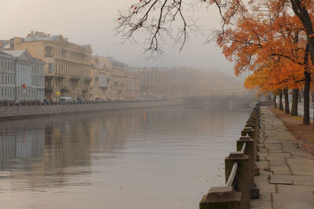 Фонтанка...Осень...