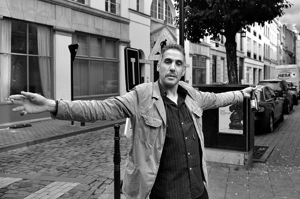 Streetlife in the city of Brussels.