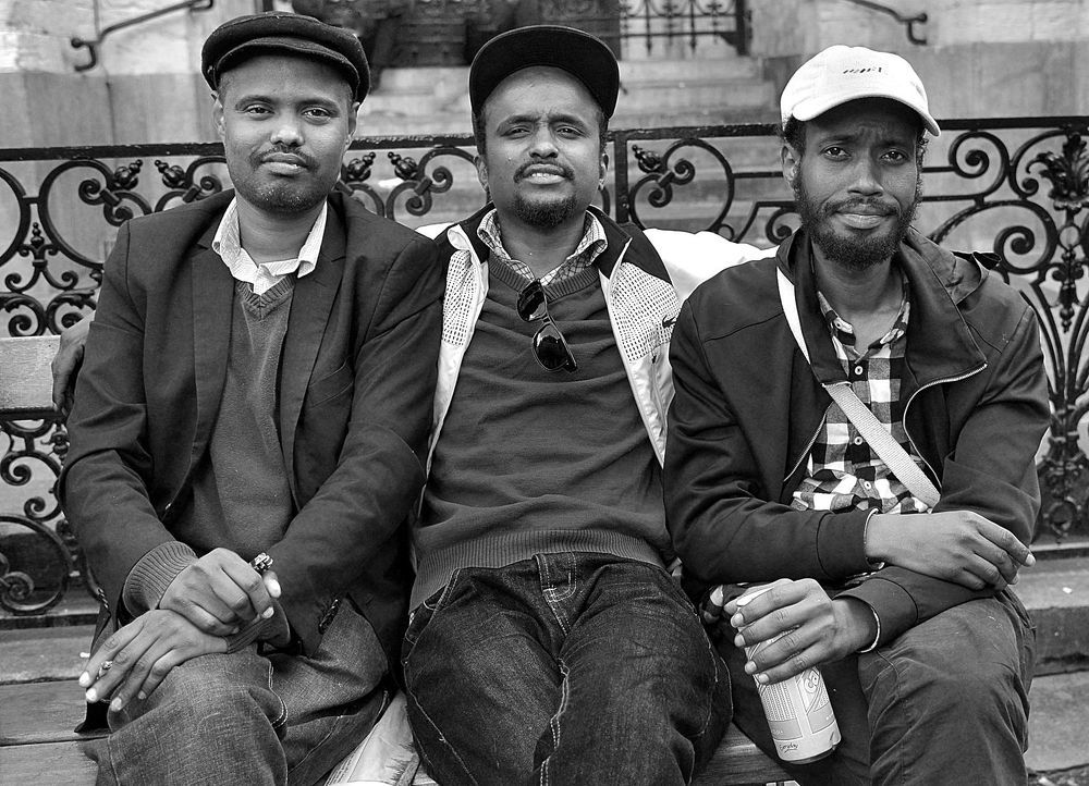Streetlife in the city of Brussels.