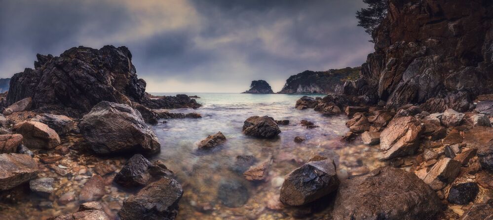 Осень и лазурные воды...