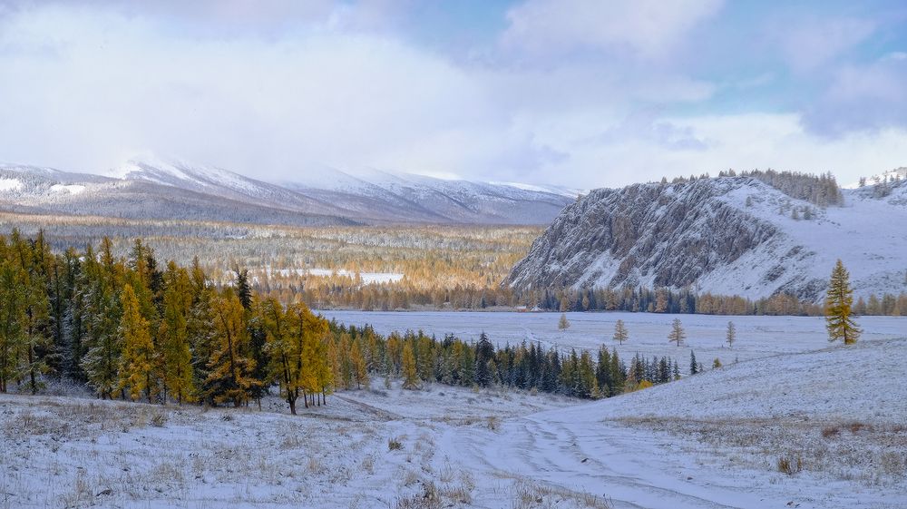 Спустя год в это же время мы вновь решили посетить это место.