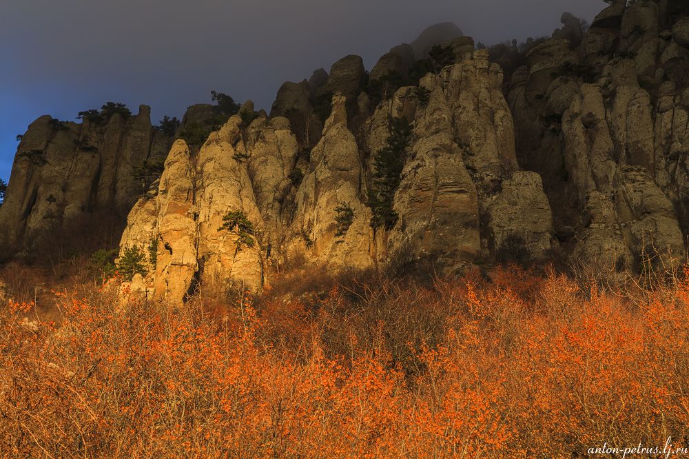 Осень на Демерджи
