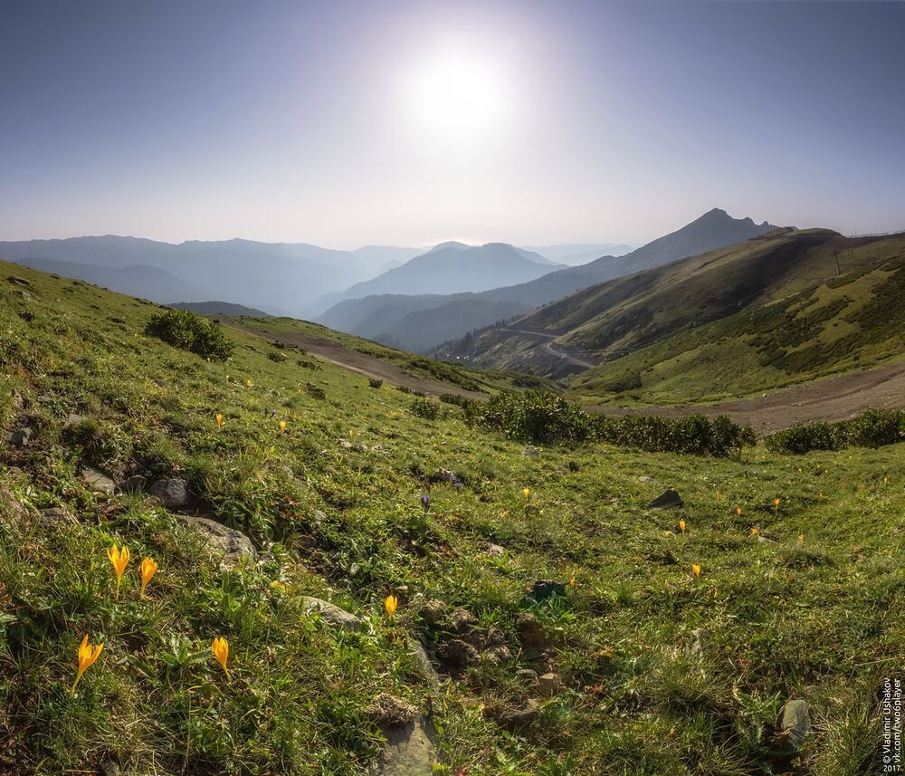 Вечер в горах