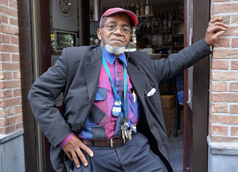 Street portraits from the multicultural city of Brussels.