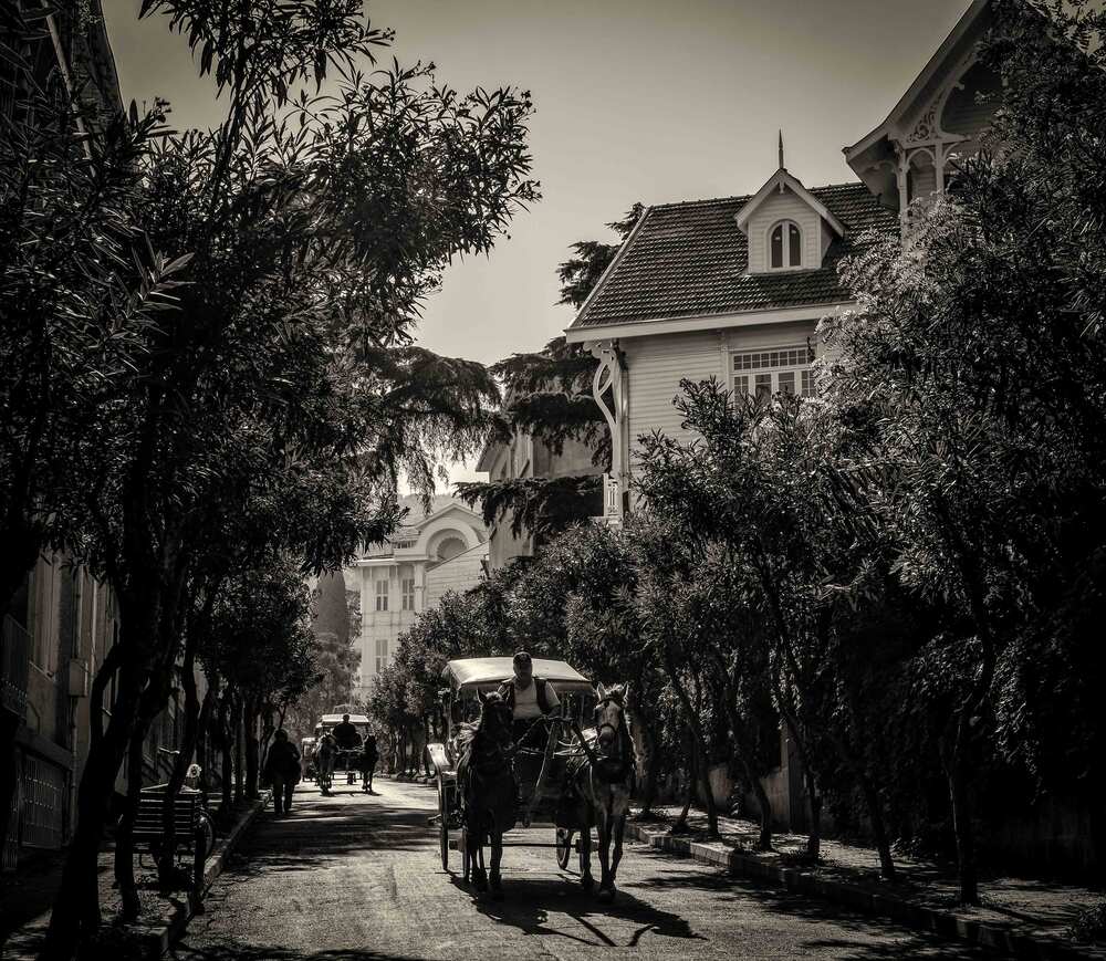 Улицы Стамбула .