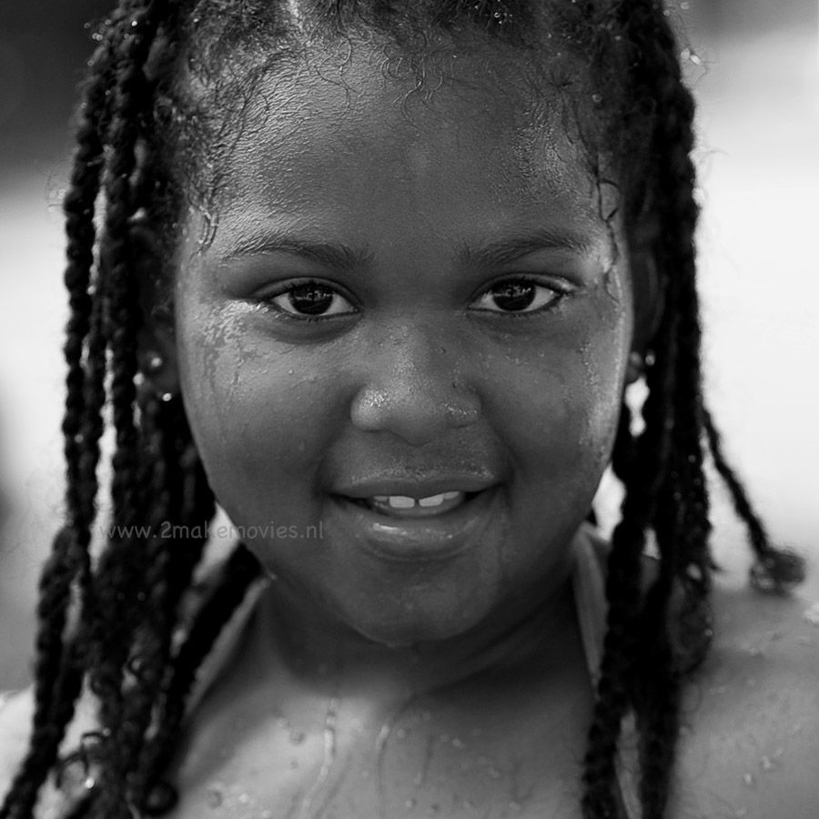 Out of the water