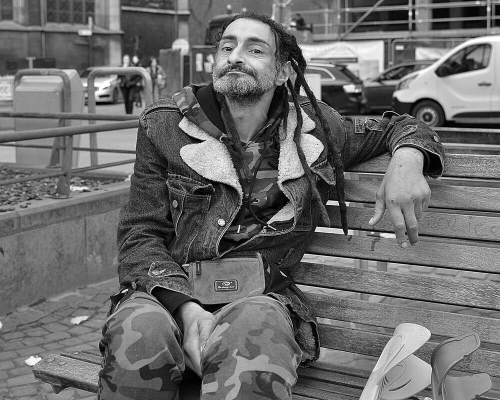 Street portraits from the people of Liege(Belgium).