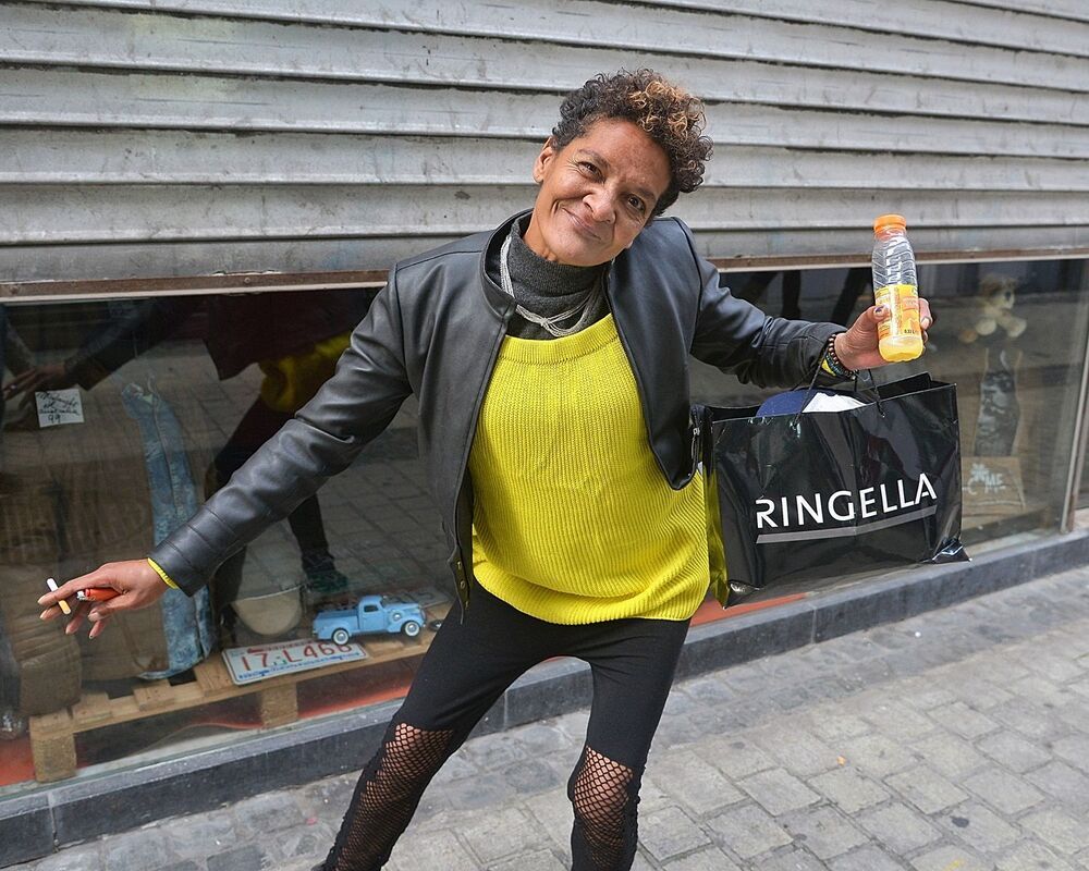 The colorful people of the city of Li&egrave;ge(Belgium).