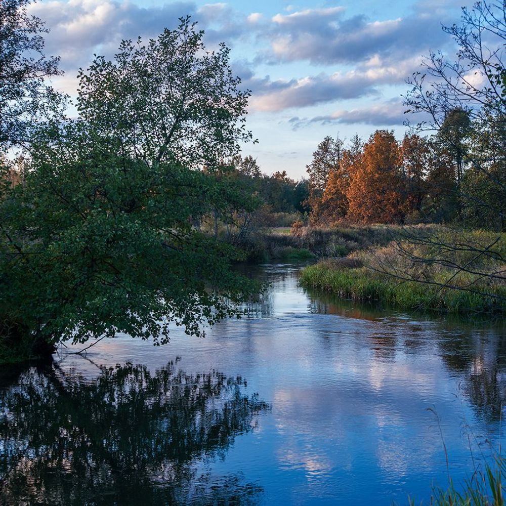 07 Вечерняя река