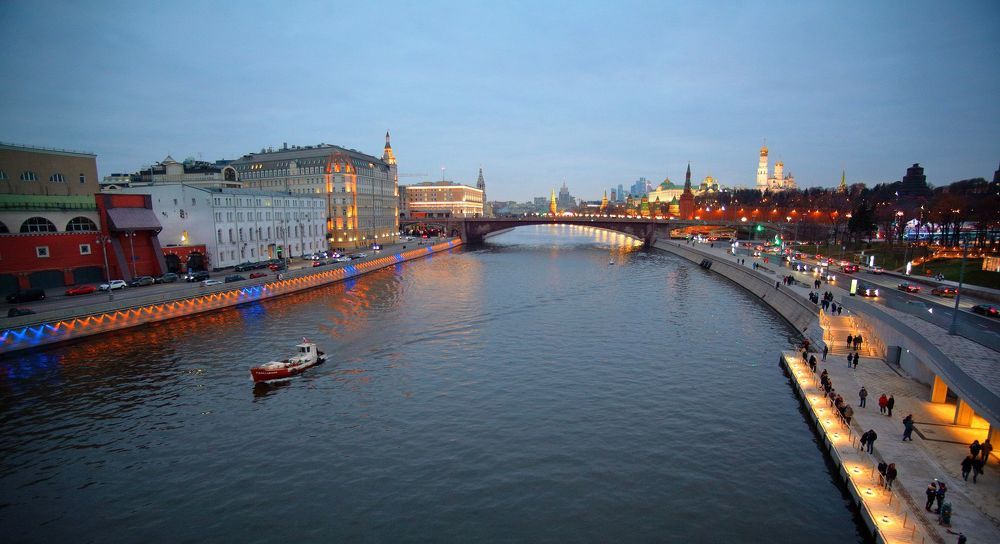 Виды парка Зарядье. Москва