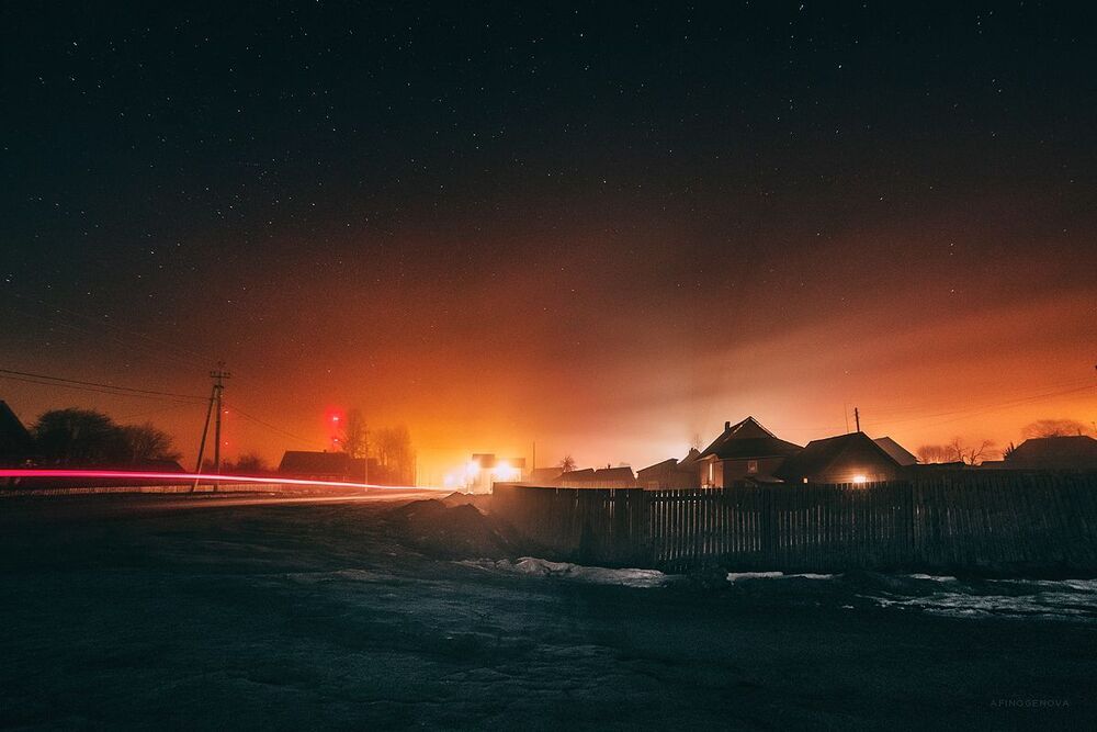Мартовский туман