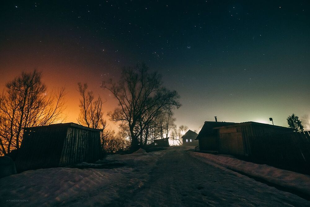 Мартовский туман