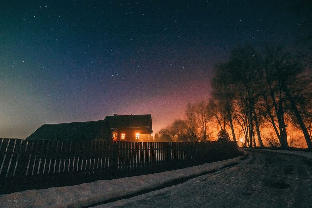 Мартовский туман