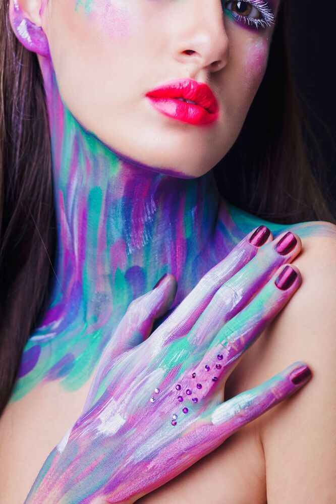 Multi colored