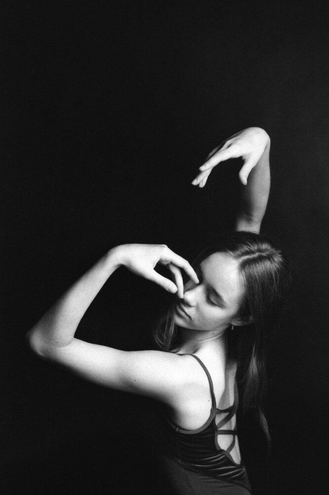 Beauty of the ballet dancer