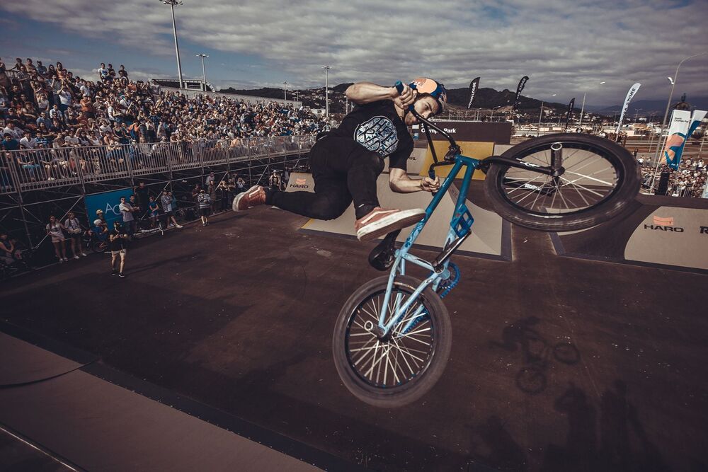 BMX in action