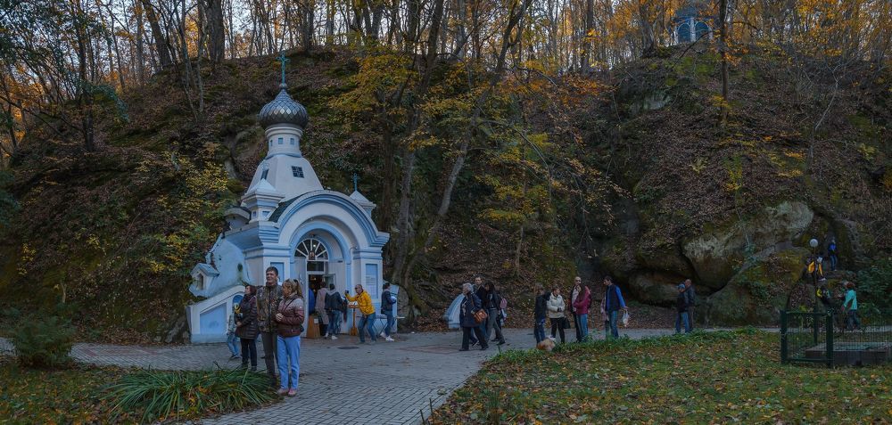 Часовня в честь Иверской иконы Божьей матери.
