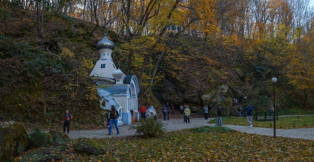 Часовня в честь Иверской иконы Божьей матери.